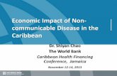 Economic Impact of Non- communicable Disease in the Caribbean