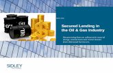 Secured Lending in the Oil & Gas Industry