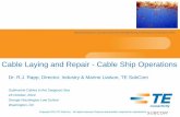 Cable Laying and Repair - Cable Ship Operations
