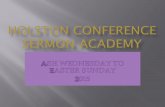 2015 Lent Sermon Academy - Presentation slides