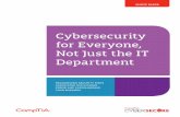 Cybersecurity for Everyone, Not Just the IT Department
