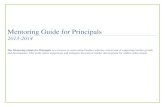 Mentoring Guide for Principals