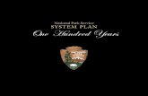 National Park Service System Plan One Hundred Years