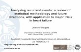 Analysing recurrent events: a review of statistical methodology and ...