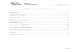 PLAR Portfolio Guide Table of Contents
