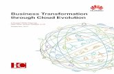 Business Transformation through Cloud Evolution