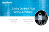 Gaining Customer Trust with SSL Certificates