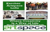 Karcher Artspace Lofts Where Creativity Is a Way of Life