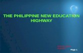 The philippine new education highway