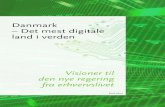 Danmark – Det mest digitale land i verden Visioner til den nye ...