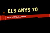 Música Popular Urbana: anys 70, la música disco