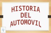 HISTORIA  DEL  AUTOMÓVIL 1