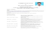 CV of Dr. Muhammad Idrees