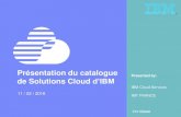 Webinar Cloud Services en Francais - Fevrier 2016