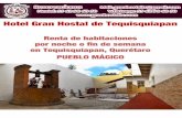 Hotel habitación económico Tequisquiapan Querétaro Peña de Bernal Alojamiento