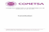 Constitution of COMETSA Friends & Supporters Club (Reg No. 046 - 705 - NPO)