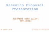 Alby_  Research Proposal Presentation_20 August 2016