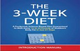 Lose Weight In One Week Diet Plan