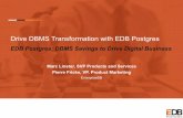 Drive DBMS Transformation with EDB Postgres