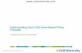 implementing cisco ios zone based policy firewalls