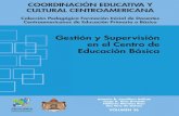 Gestión y Supervisión en el Centro de Educación Básica