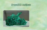 Iron sulphate