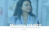 Portfolio Mounira Hamdi - Conseil & formation en marketing digital