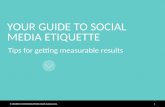 Your Guide to Social Media Etiquette
