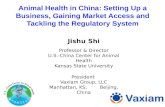 Jishu Shi - U.S-China Center for Animal Health, Kansas State University