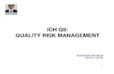 ICH Q9 Quality Risk Management