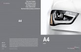 2013 Audi A4 Brochure MI | Detroit Audi Dealer