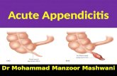 L acute appendicitis