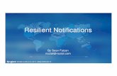 Sean Falzon - Nagios - Resilient Notifications
