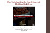 The Uninhabitable Conditions of Habitat Builders - Internship Report by Anusha Matam