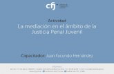 Mediación penal y justicia restaurativa de NNyA en el ámbito universal, regional y nacional desde una perspectiva de DDHH por Juan Facundo Hernández