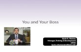 You and Your Boss