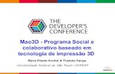 TDC2016SP - Trilha Impressão 3D