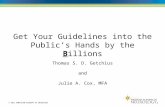 Guidelines International Network dissemination presentation (August 31, 2011)