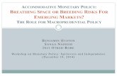 Accommodative monetary policy   breathing space or breeding risks for emerging markets