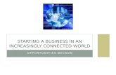 Building a Business in an increasingly connected world ICTAT