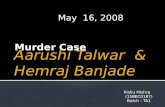 Aarushi talwar murder case