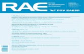 FGV - RAE Revista de Administração de Empresas, 2016. Volume 56, Número 5