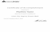 LSSGB Certificate