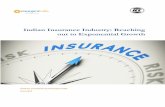 Indian Insurance Industry: Reaching out to Exponential Growth