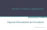 Textiles in marine application by Vignesh Dhanabalan