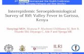 Interepidemic Seroepidemiological Survey of Rift Valley Fever in Garissa, Kenya