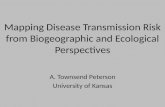 D3T2 mapping disease transmission risk