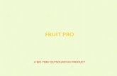 Fruit Pro proposal
