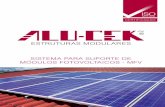 Catálogo de produtos para Módulos Fotovoltaicos