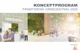 Konceptprogram Vårdcentral Klar 16-06-13